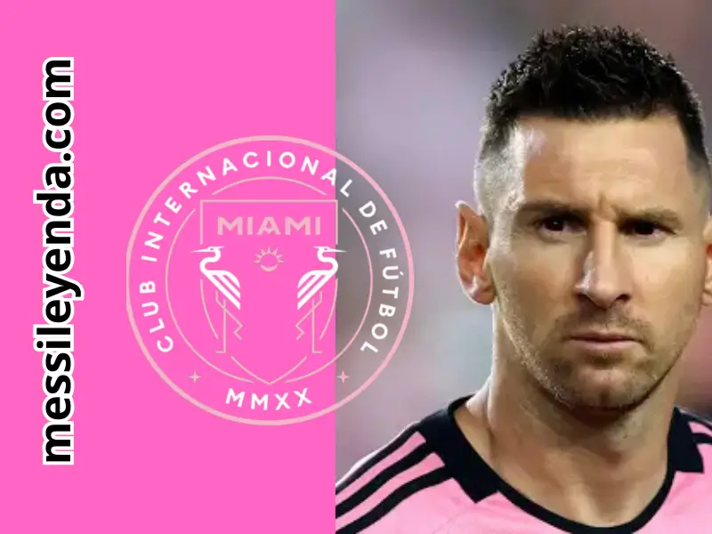 Lionel Messi rompe un nuevo récord en la MLS jugando para el Inter Miami, con la camiseta rosa del equipo. Leyenda del fútbol internacional.